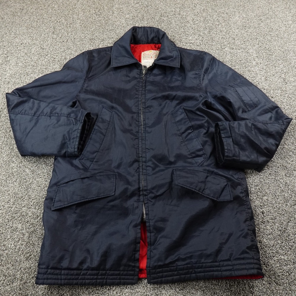 VTG‎ Golden Fleece Jacket Mens 42 Tall Quilted Lined Workwear Scovill USA 70s